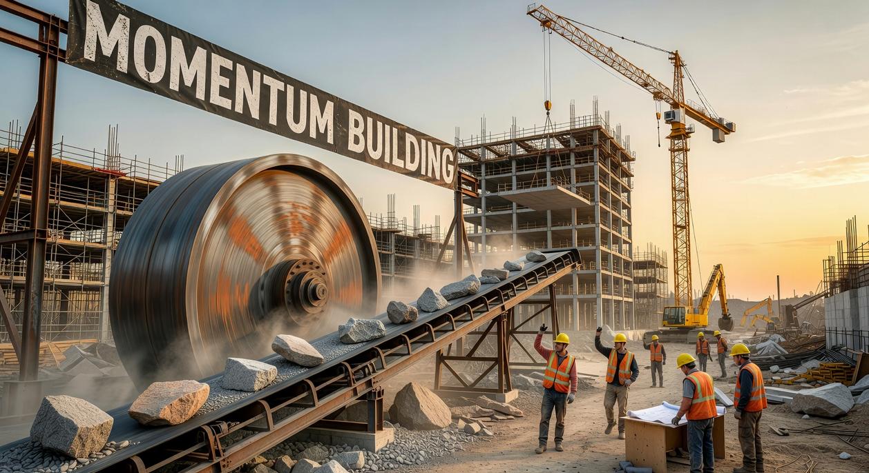 momentum building