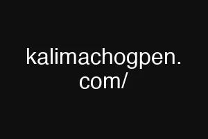 kalimachogpen. com/